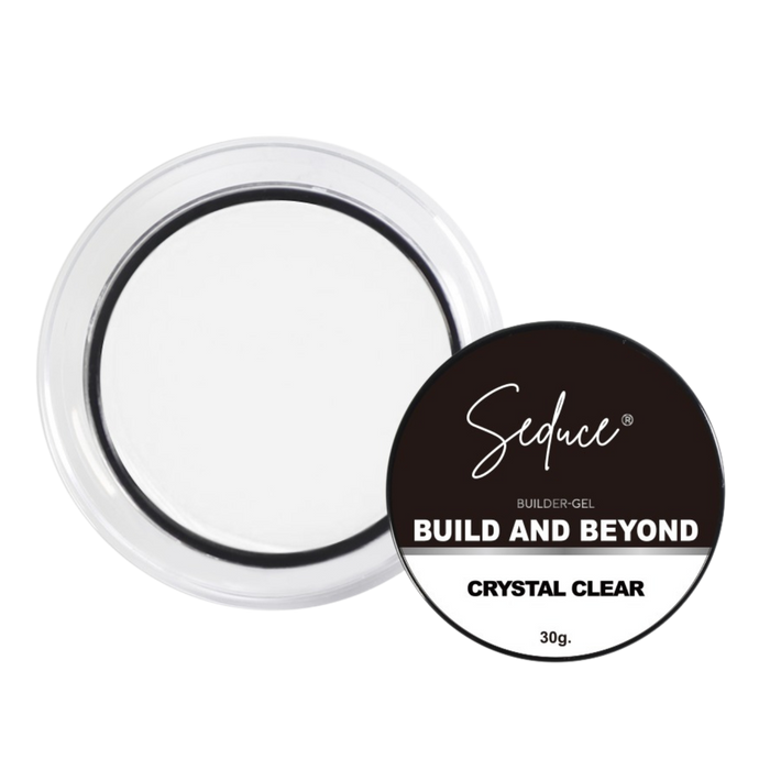 Seduce® Build and Beyond hard-gel crystal clear transparant
