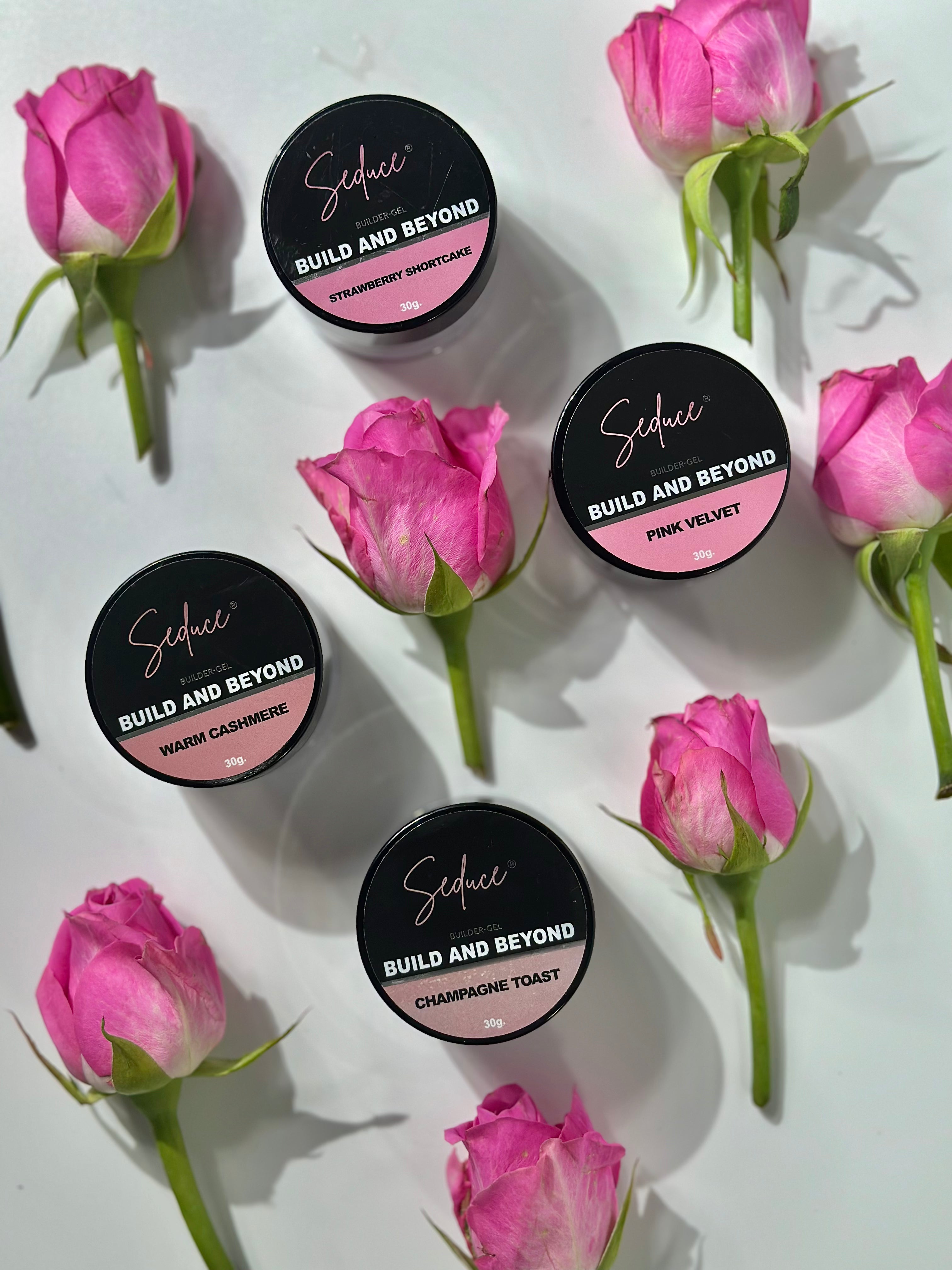 Seduce build and beyond hard-gel voor verlenging en/of vormcorrecties