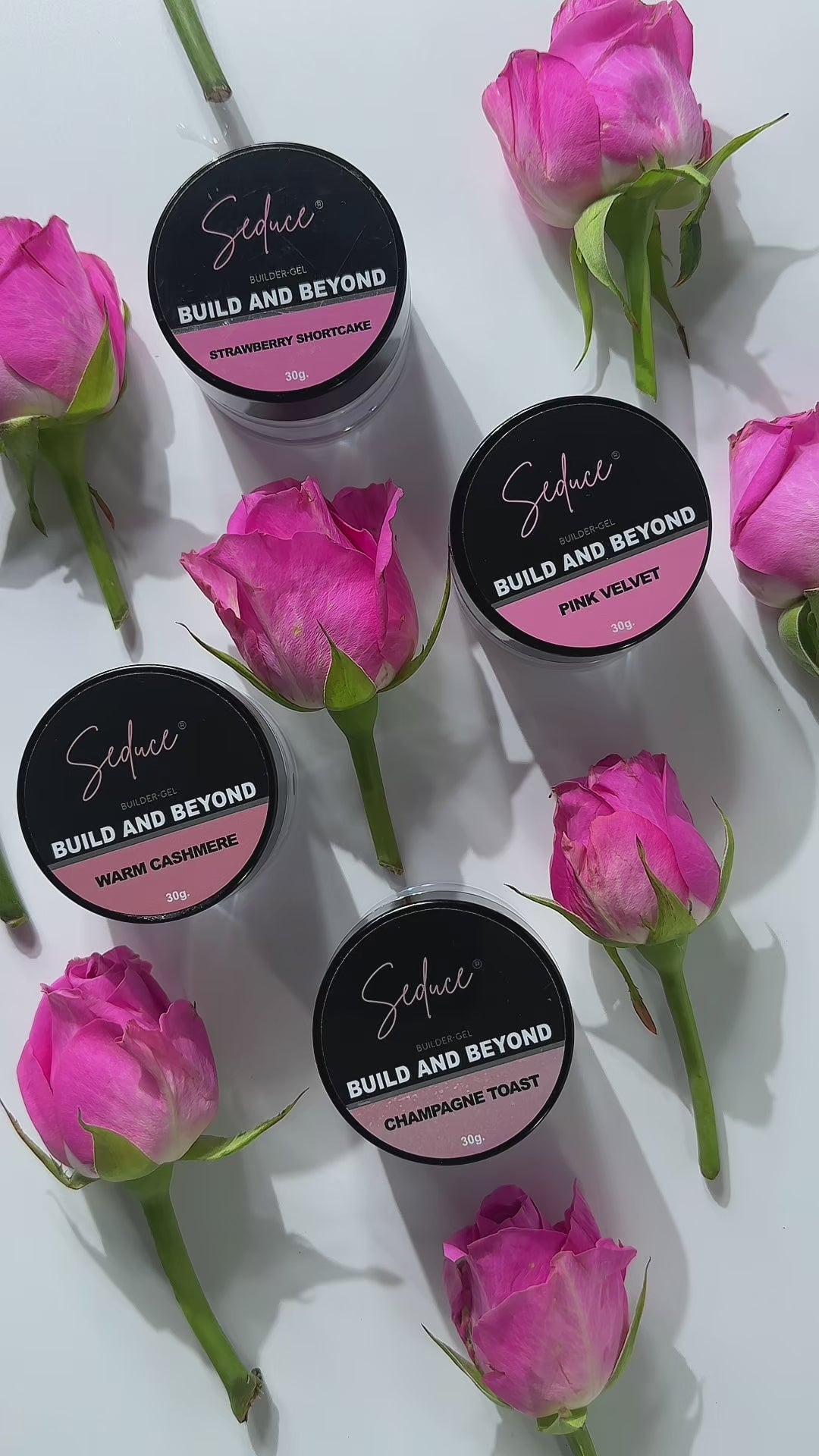 Seduce® Build and beyond hard gel voor perfecte stevigheid van de nagel