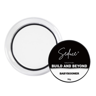 Seduce® Build and Beyond hard-gel babyboomer in de kleur wit