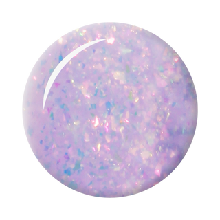 Seduce® lila hardgel met flakes erin verwerkt, versteviging en verlenging van de nagels