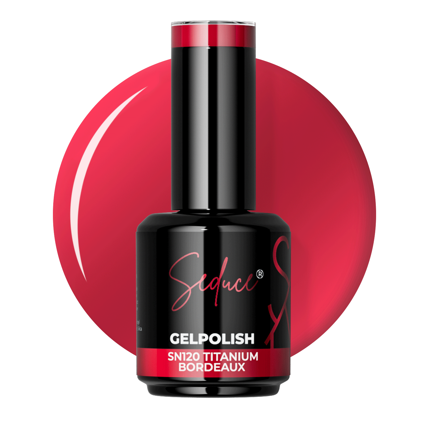 Seduce® gelpolish bordeaux rode glassgel