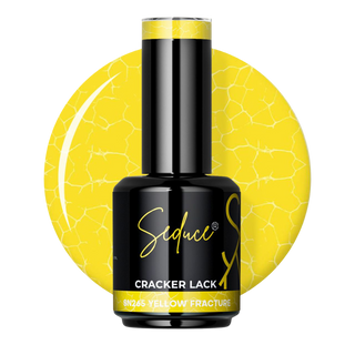 Seduce® Nail crack polish lack in de kleur geel