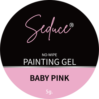 Seduce® No wipe painting gel in de kleur Baby pink