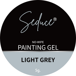 Seduce® No wipe painting gel in de kleur Light grey