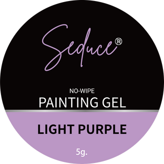 Seduce® No wipe painting gel in de kleur Light purple