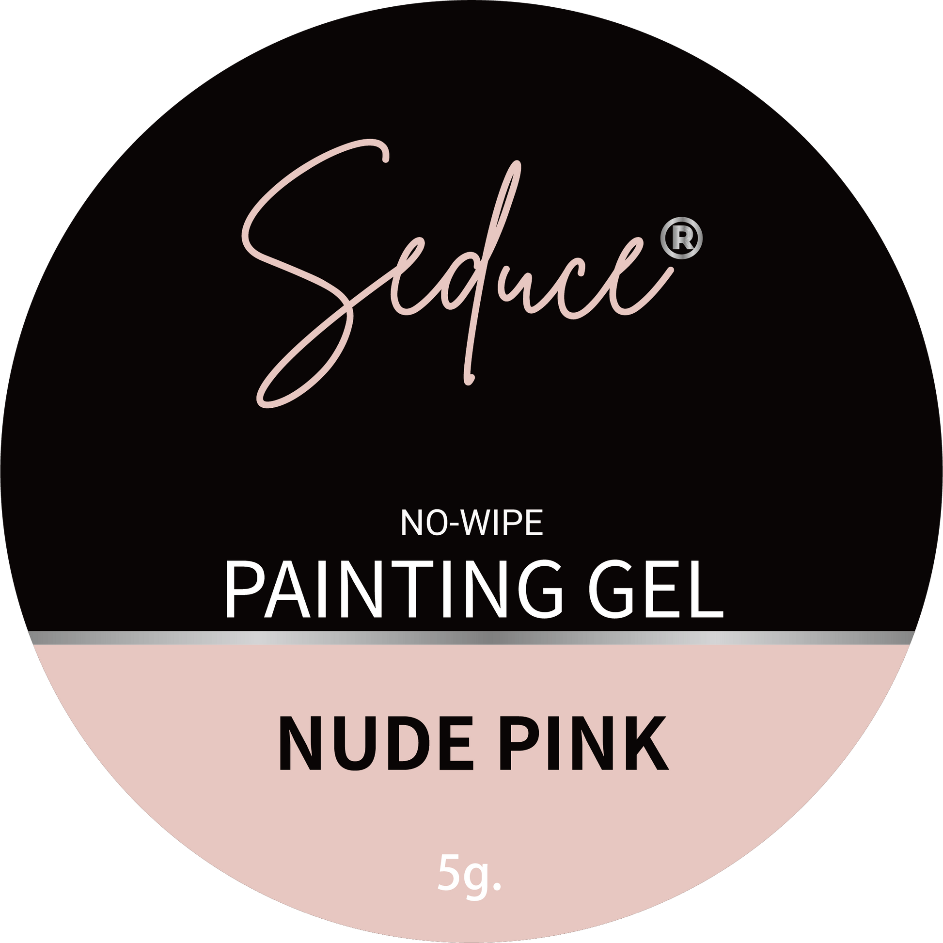 Seduce® No wipe painting gel in de kleur Nude pink