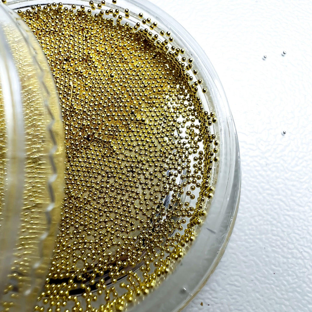 Caviar beads goud - Seductionail