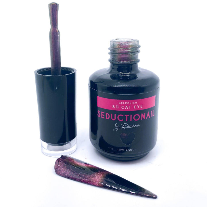 SN136 8D Pink Galaxy Cat Eye - Seductionail