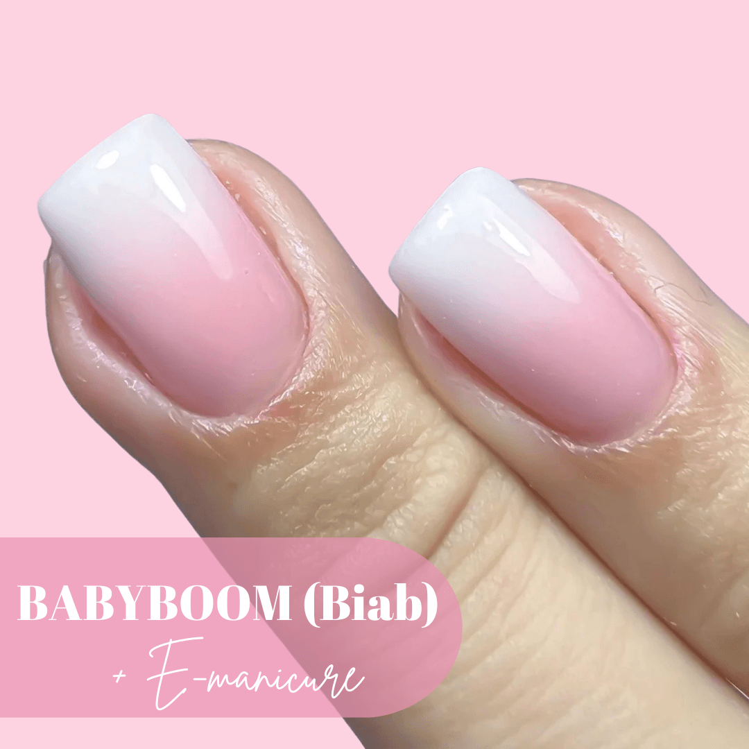 Babyboom (BIAB) + e-manicure - Seductionail