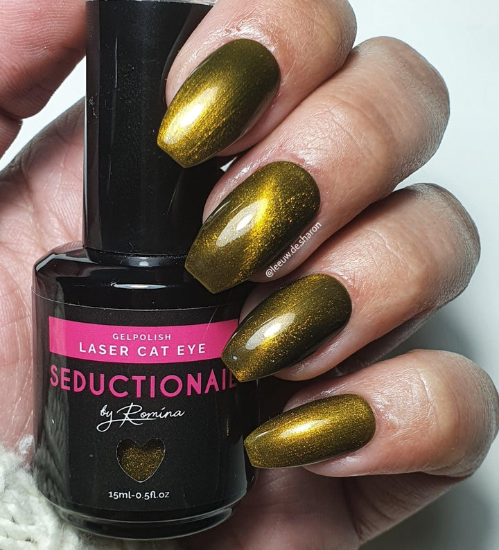 SN175 8D Yellow Cat Eye - Seductionail